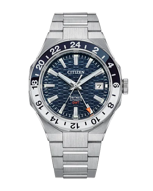 Series8 880 GMT Navy Dial Stainless Steel Bracelet NB6034-58L Series8 880 GMT Navy Dial Stainless Steel Bracelet NB6034-58L